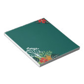 Wilde bosbloemen notitieblok (Schuin)