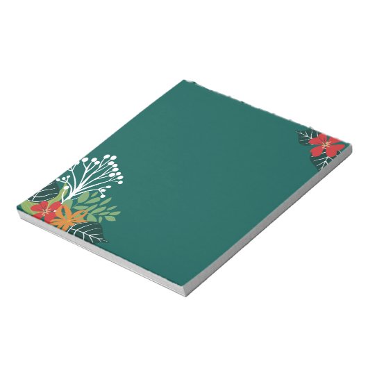 Wilde bosbloemen notitieblok (Linkerzijde)