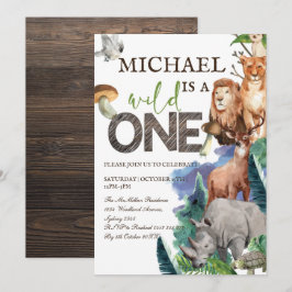 wilde bosdieren kaart