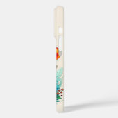 Wilde bosmossen in wording Case-Mate iPhone case (Achterkant / Links)