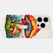 Wilde bosmossen in wording Case-Mate iPhone case (Achterkant (horizontaal))
