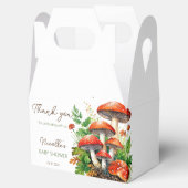 Wilde bospaddenstoelen baby shower begunstigt sjab bedankdoosjes (Geopend)