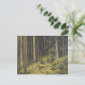 Wilde bossen door Ivan Shishkin Briefkaart (Staand voorkant)
