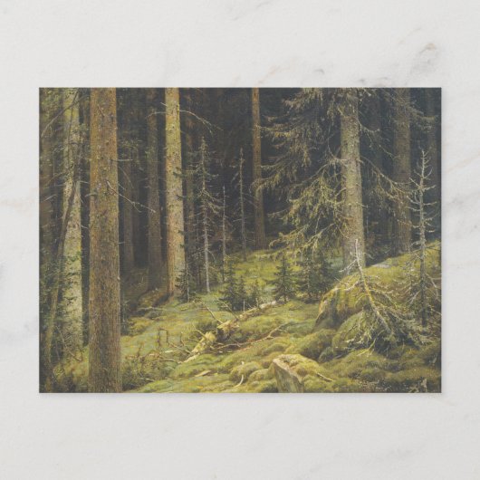 Wilde bossen door Ivan Shishkin Briefkaart (Voorkant)