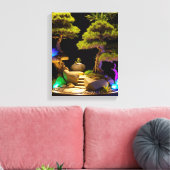 Wilde Bossen Kicks Canvas Afdruk (Insitu (Woonkamer))