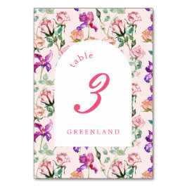 Wilde Botanische Maximalistische Bruiloft Kaart