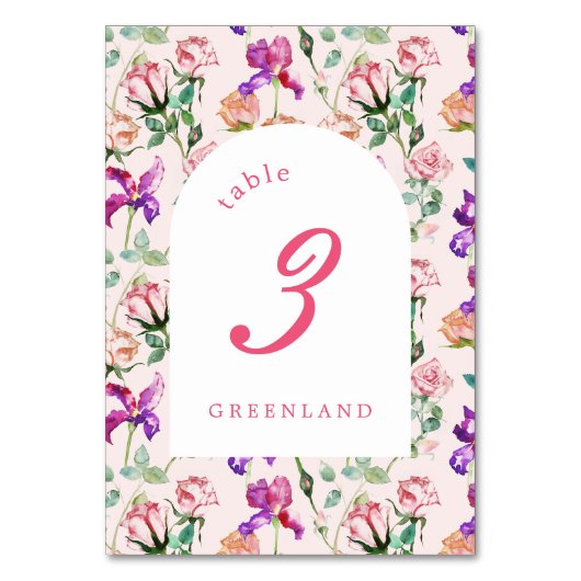 Wilde Botanische Maximalistische Bruiloft Kaart (Achterkant)