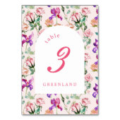 Wilde Botanische Maximalistische Bruiloft Kaart (Voorkant)