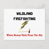 Wilde brandbestrijding briefkaart (Voorkant)