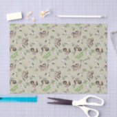 Wilde Brasvakantiepatroon Tissuepapier (Craft)