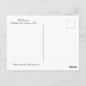 Wilde Briefkaart (Achterkant)