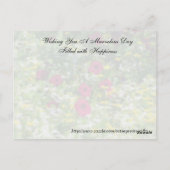 Wilde Briefkaarten - Wildbloemen (Achterkant)