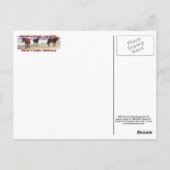 Wilde briefkaarten, wilde paarden, Assateague Isla Briefkaart (Achterkant)