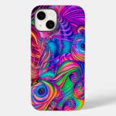 Wilde, briljante trippy artsy leuk, creatief Case-Mate iPhone case (Achterkant)