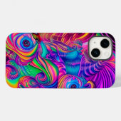 Wilde, briljante trippy artsy leuk, creatief Case-Mate iPhone case (Achterkant (horizontaal))