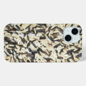 Wilde, bruine en witte rijst Case-Mate iPhone case (Achterkant (horizontaal))
