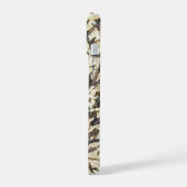 Wilde, bruine en witte rijst iPhone 15 case (Linkerkant)