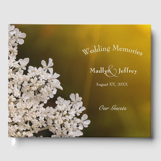 Wilde bruinemonitorgeheugens van koningin Anne's L Gastenboek (Voorkant)