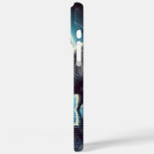 Wilde Buffalo's verzamelen zich onder kosmisch ste Case-Mate iPhone Case (Achterkant / Links)