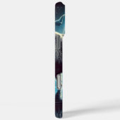 Wilde buffels verzamelen zich onder kosmisch sterr Case-Mate iPhone case (Achterkant / Rechts)