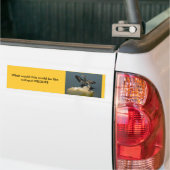 Wilde Bumpersticker (Op Truck)