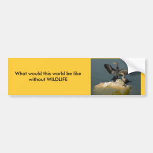 Wilde Bumpersticker