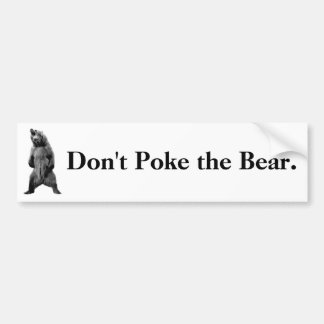 Wilde Bumpersticker
