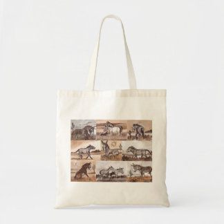 Wilde Burros van de Southwest-Canvas tas LLMartin