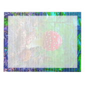 Wilde champignonleuring - 11 x 8,5-inch Notitieblo Notitieblok (Voorkant)