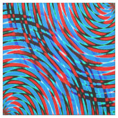 Wilde cirkels.... stof (Swatch)