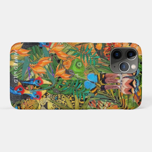 Wilde Creatie Case-Mate iPhone Case (Achterkant (horizontaal))