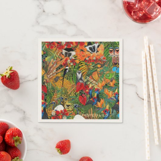 Wilde Creatie Servet (Insitu)