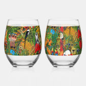 Wilde Creatie Wijnglas Zonder Voet (Rechts)
