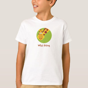 Wilde dding - Shirt - Giraffe