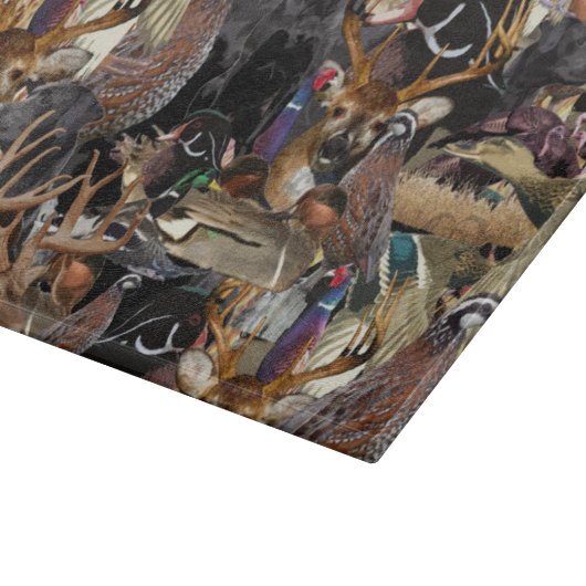 Wilde, Der, Duck en Pheasant Hunting Snijplank (Hoek)