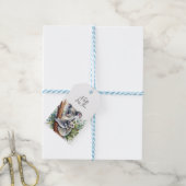 Wilde dier Koala Cadeaulabel (Met Touw)