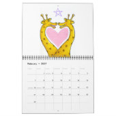 Wilde dieren 2021 kalender uit Denis Gaston Art (Feb 2027)