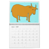 Wilde dieren 2021 kalender uit Denis Gaston Art (Mar 2027)