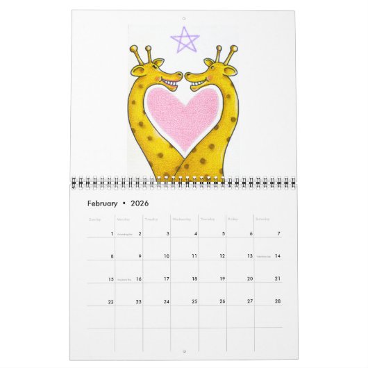 Wilde dieren 2021 kalender uit Denis Gaston Art (Feb 2026)