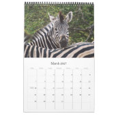 Wilde dieren Afrikaanse safari 2012 Kalender (Mar 2027)