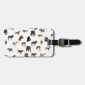 Wilde dieren bagagelabel (Voorkant horizontaal)