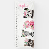  wilde dieren | Banner voor wijnstokken (Verticaal)