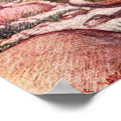  wilde dieren, bavianen van Louis Sargent Poster (Hoek)