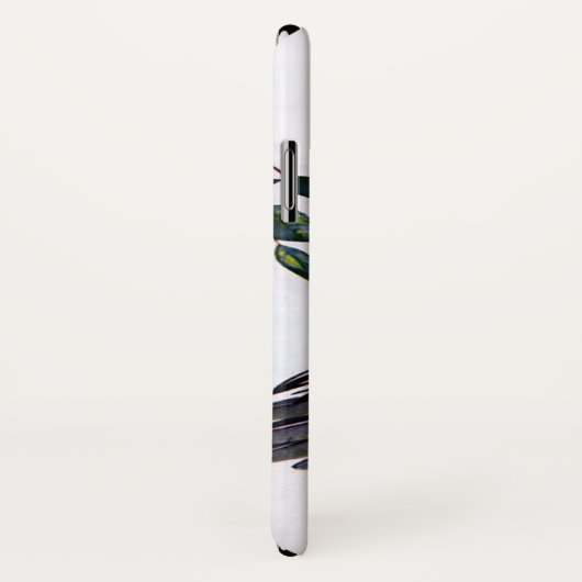  wilde dieren, blauwe jassen die vliegen Case-Mate iPhone case (Achterkant / rechts)