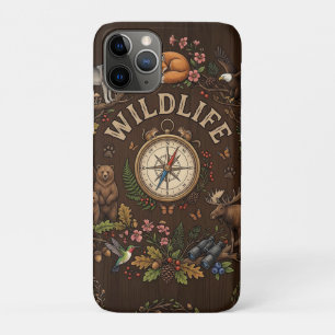 "Wilde dieren" Bosavonturen Illustratie Case-Mate iPhone Case