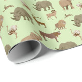Wilde dieren cadeaupapier (Rol Hoek)