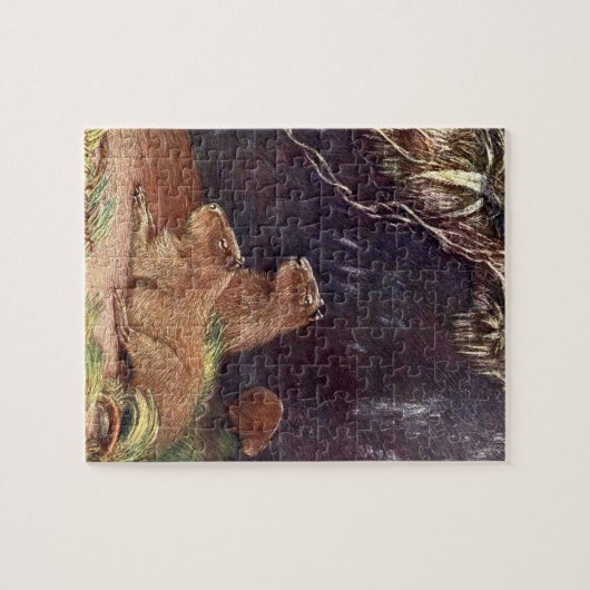  wilde dieren, Capybara door Louis Sargent Legpuzzel (Horizontaal)