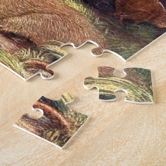  wilde dieren, Capybara door Louis Sargent Legpuzzel (Zijkant)