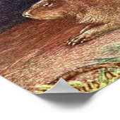  wilde dieren, Capybara door Louis Sargent Poster (Hoek)