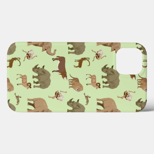 Wilde dieren Case-Mate iPhone case (Achterkant (horizontaal))